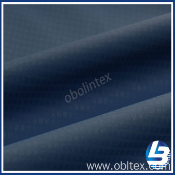 OBL20-163 100% Polyester Pongee Dobby Fabric For Jacket